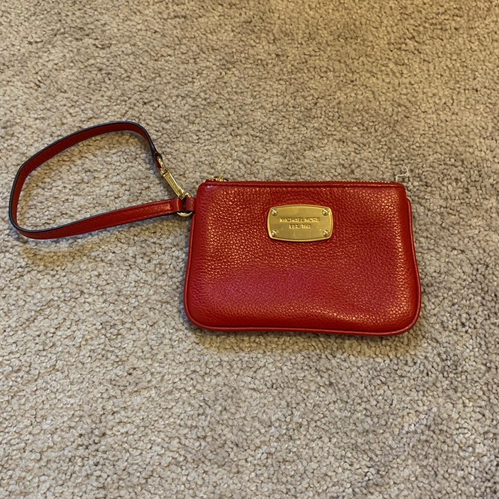 Michael Kors Wristlet - Red